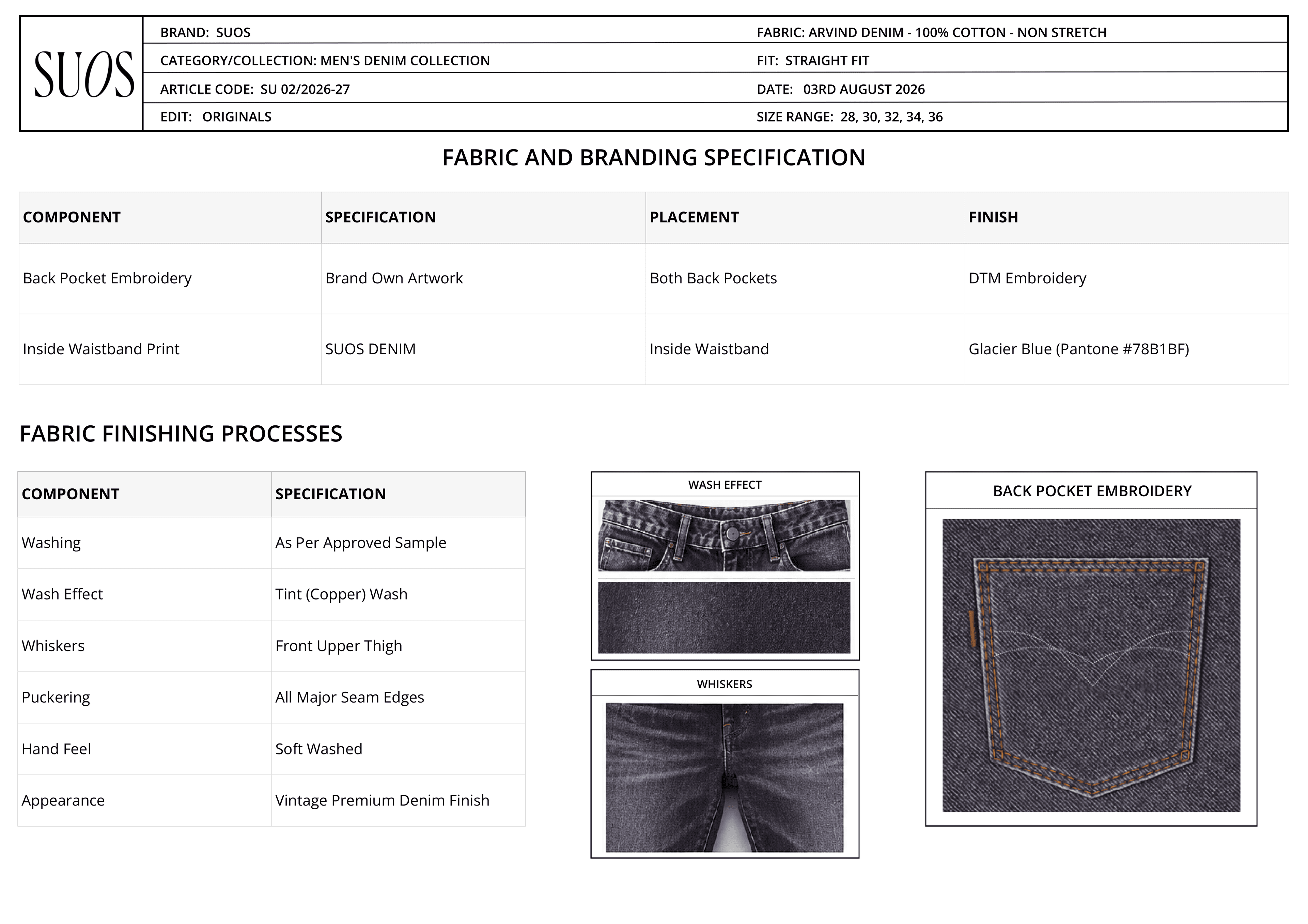 Size guide page 6
