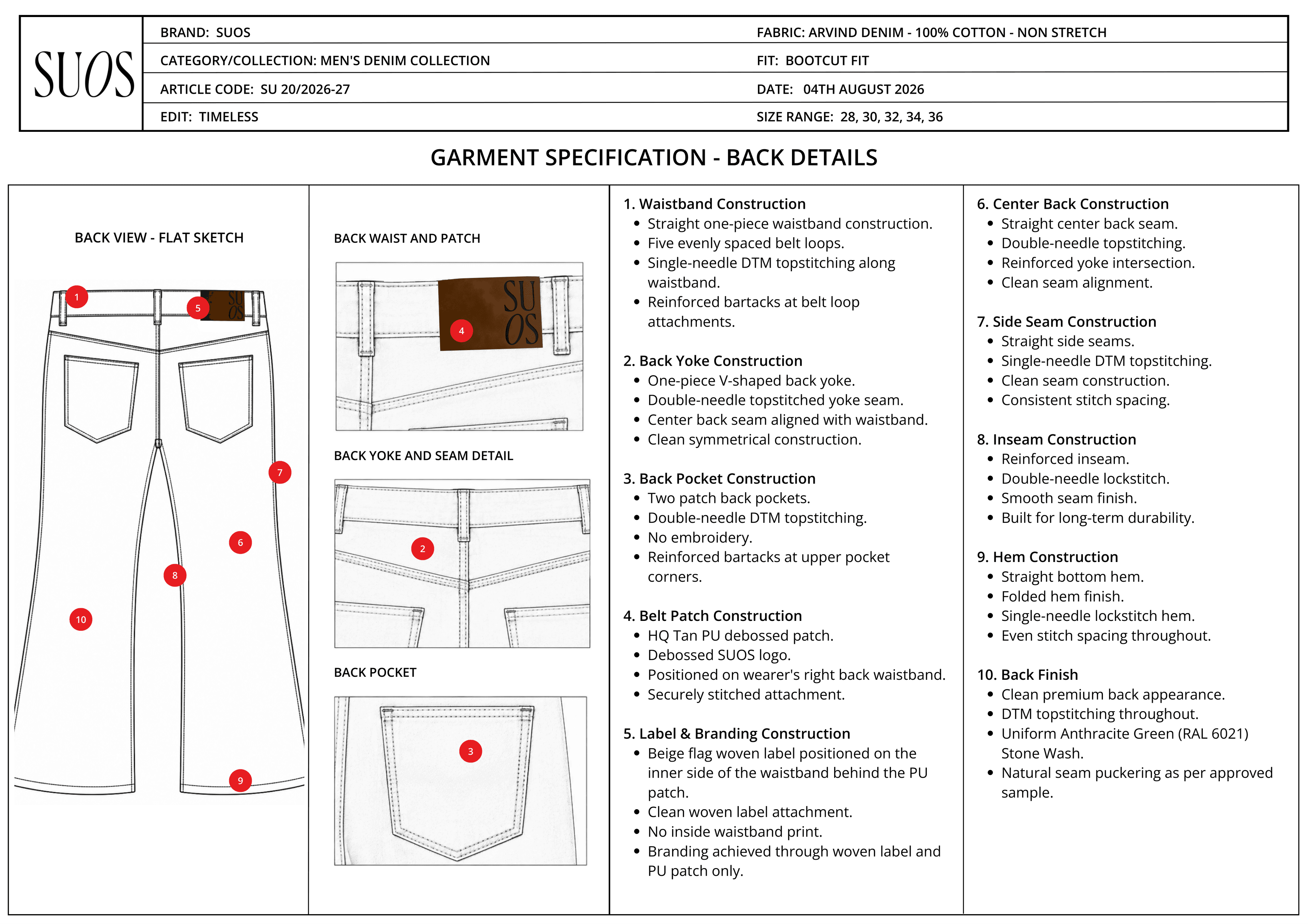 Size guide page 11